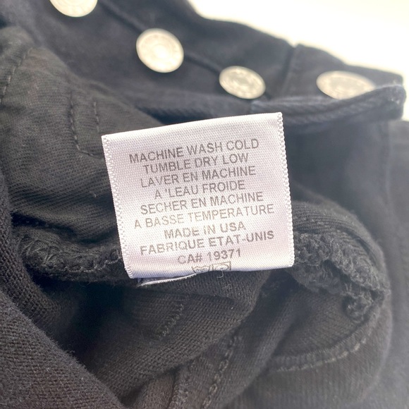 RE/DONE ORIGINAL Stretch High-Rise Ankle Crop Skinny Jeans - Picture 10 of 13